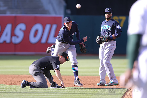 MLB: Seattle Mariners at Oakland Athletics