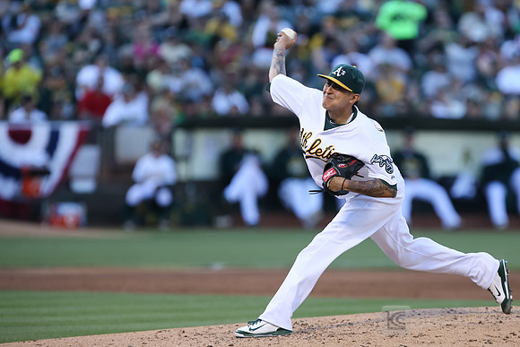 MLB: Seattle Mariners at Oakland Athletics