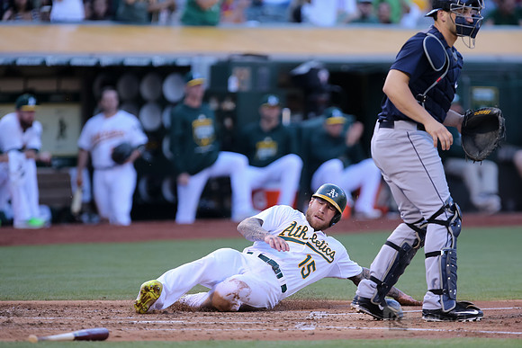 MLB: Seattle Mariners at Oakland Athletics