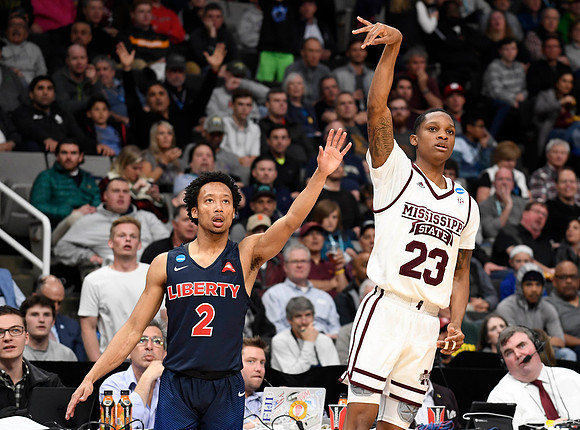 NCAA Basketball: NCAA Tournament-First Round-Liberty vs Mississippi State