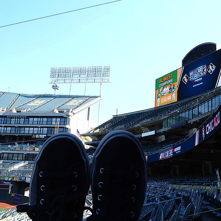 MLB: Wild Card-Chicago White Sox at Oakland Athletics