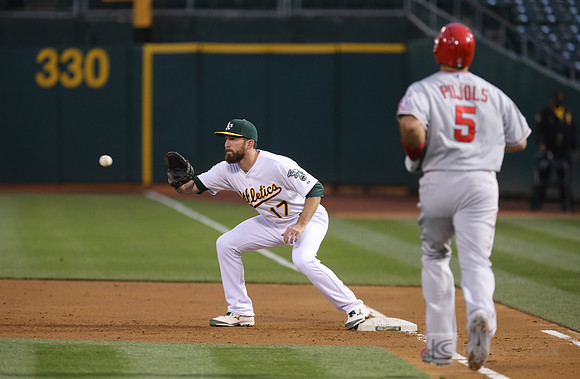 MLB: Los Angeles Angels at Oakland Athletics