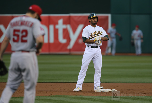 MLB: Los Angeles Angels at Oakland Athletics