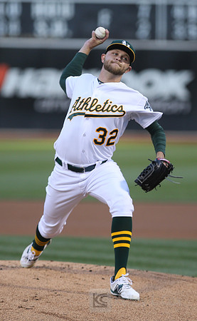 MLB: Los Angeles Angels at Oakland Athletics