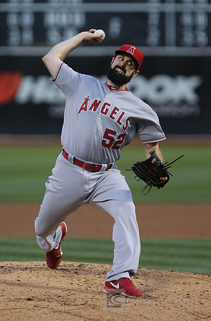 MLB: Los Angeles Angels at Oakland Athletics