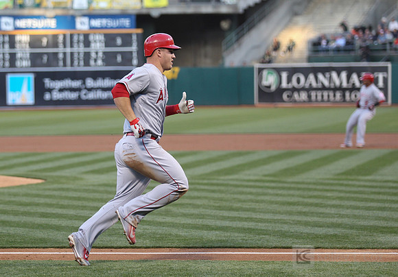 MLB: Los Angeles Angels at Oakland Athletics