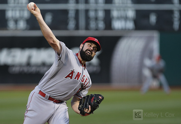 MLB: Los Angeles Angels at Oakland Athletics