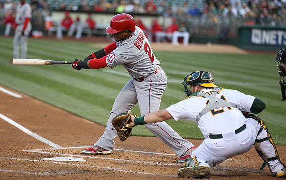 MLB: Los Angeles Angels at Oakland Athletics