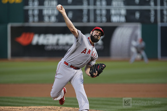 MLB: Los Angeles Angels at Oakland Athletics