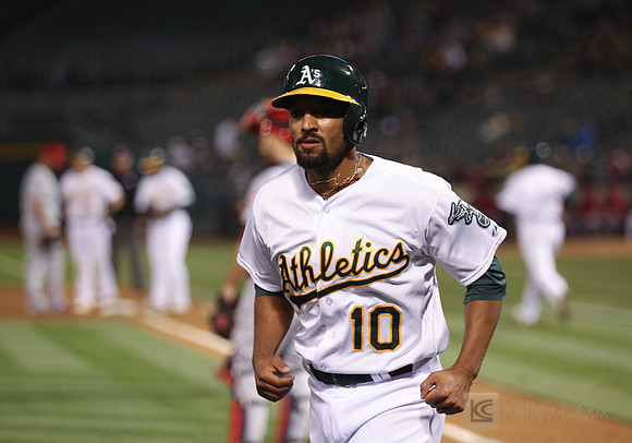 MLB: Los Angeles Angels at Oakland Athletics