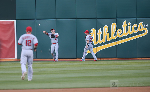 MLB: Los Angeles Angels at Oakland Athletics