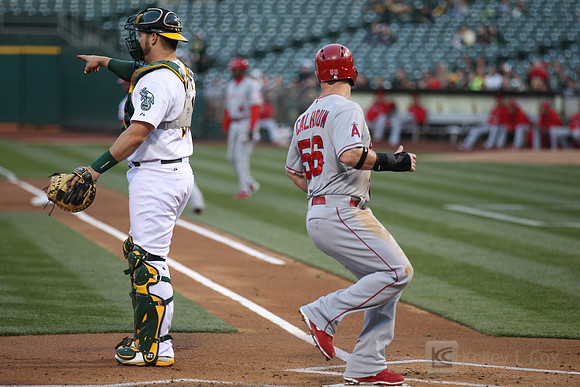 MLB: Los Angeles Angels at Oakland Athletics