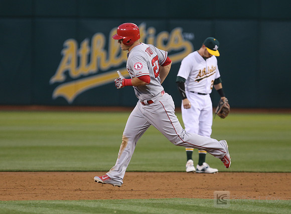 MLB: Los Angeles Angels at Oakland Athletics