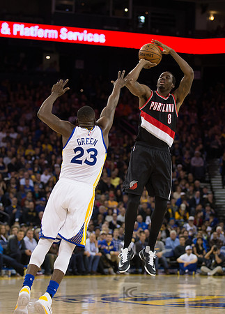 NBA: Portland Trail Blazers at Golden State Warriors