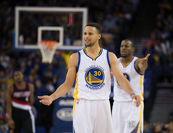 NBA: Portland Trail Blazers at Golden State Warriors