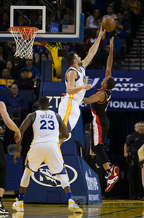 NBA: Portland Trail Blazers at Golden State Warriors