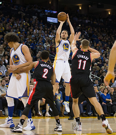 NBA: Portland Trail Blazers at Golden State Warriors