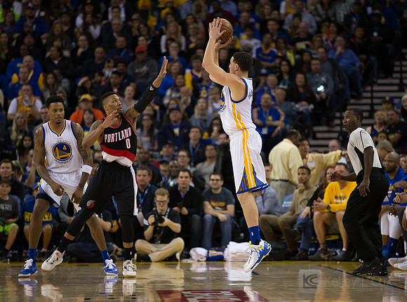 NBA: Portland Trail Blazers at Golden State Warriors
