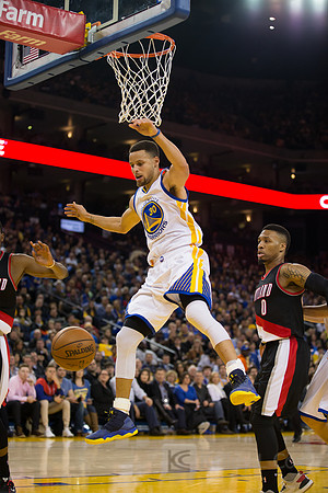 NBA: Portland Trail Blazers at Golden State Warriors