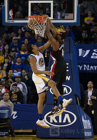 NBA: Portland Trail Blazers at Golden State Warriors