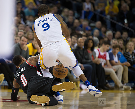 NBA: Portland Trail Blazers at Golden State Warriors