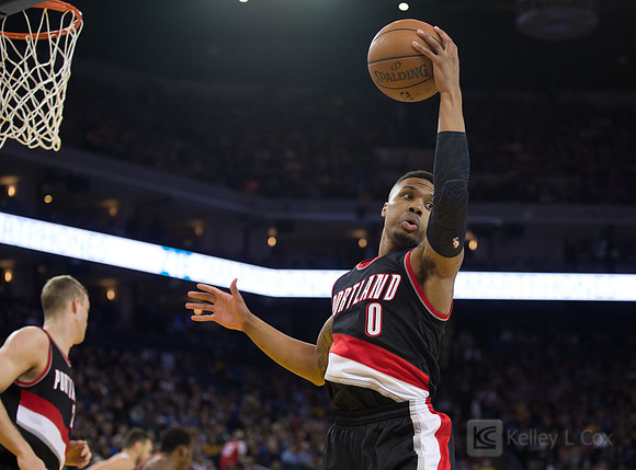 NBA: Portland Trail Blazers at Golden State Warriors