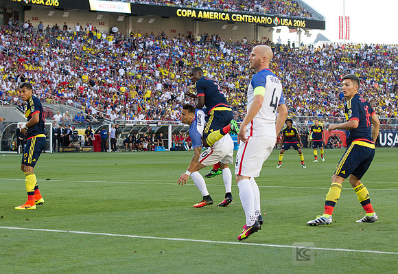 Soccer: 2016 Copa America Centenario-Colombia at USA