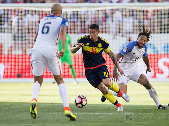 Soccer: 2016 Copa America Centenario-Colombia at USA