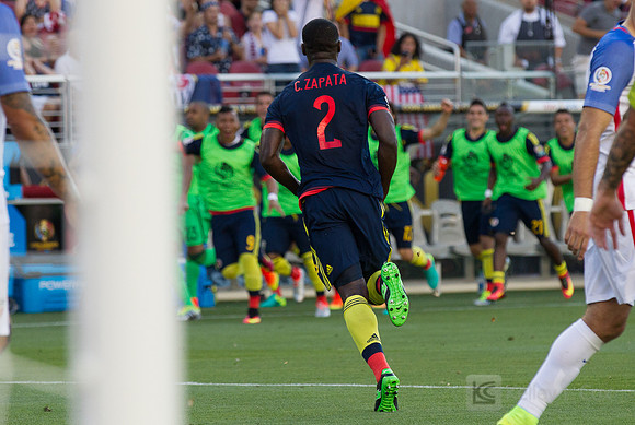 Soccer: 2016 Copa America Centenario-Colombia at USA