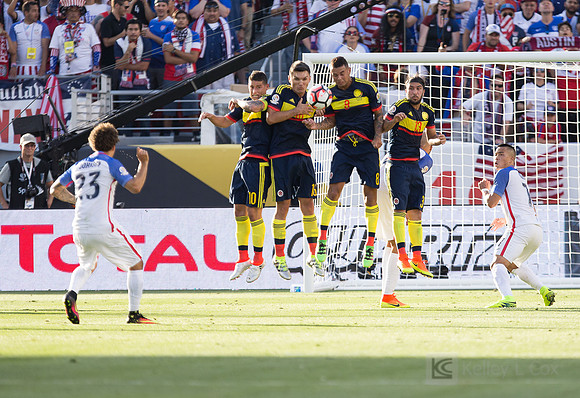Soccer: 2016 Copa America Centenario-Colombia at USA