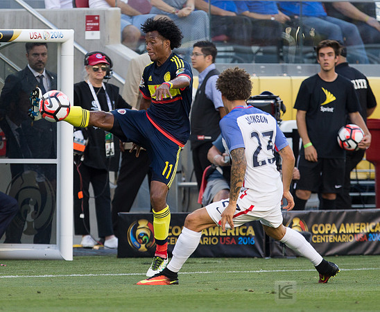 Soccer: 2016 Copa America Centenario-Colombia at USA
