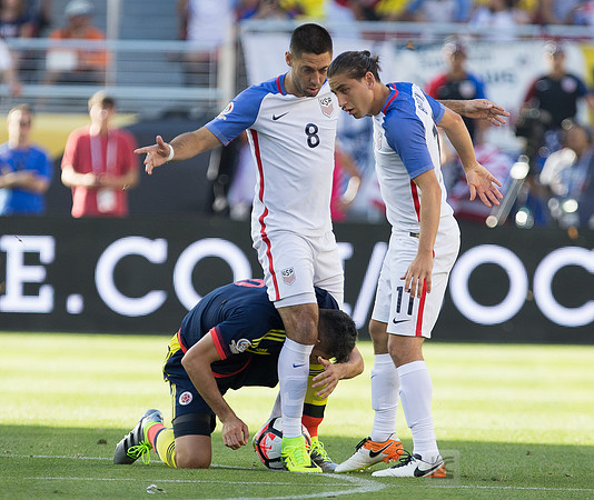 Soccer: 2016 Copa America Centenario-Colombia at USA