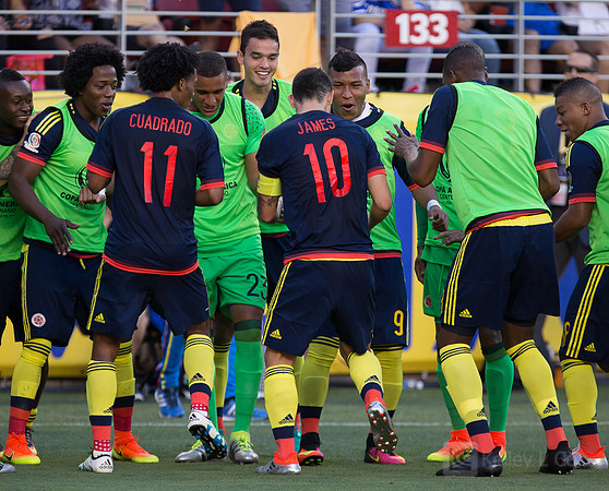 Soccer: 2016 Copa America Centenario-Colombia at USA