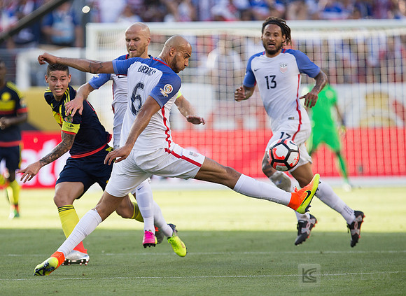 Soccer: 2016 Copa America Centenario-Colombia at USA