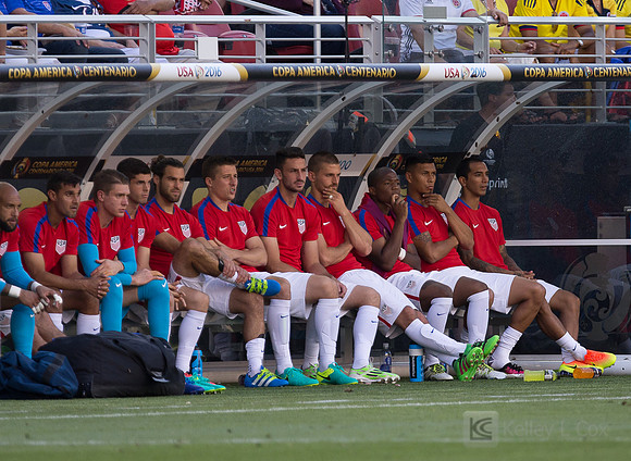 Soccer: 2016 Copa America Centenario-Colombia at USA