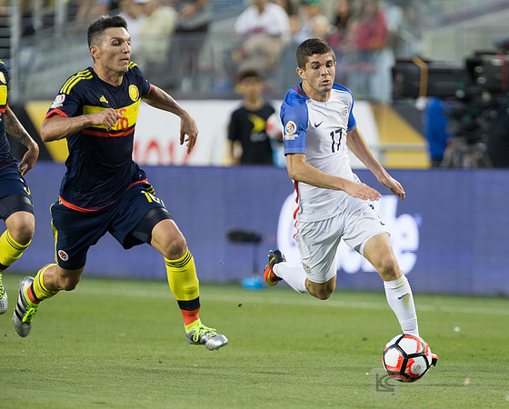 Soccer: 2016 Copa America Centenario-Colombia at USA