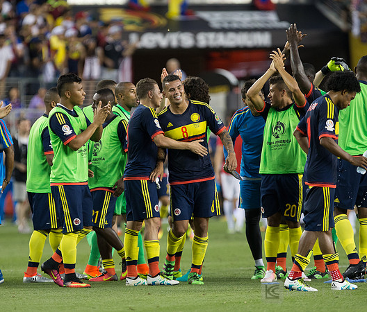 Soccer: 2016 Copa America Centenario-Colombia at USA