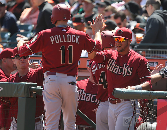 MLB: Arizona Diamondbacks at San Francisco Giants