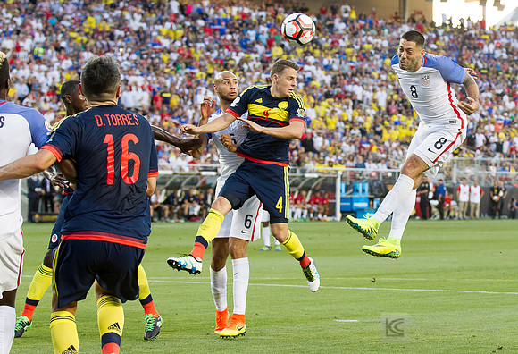 Soccer: 2016 Copa America Centenario-Colombia at USA