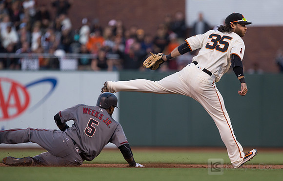 MLB: Arizona Diamondbacks at San Francisco Giants
