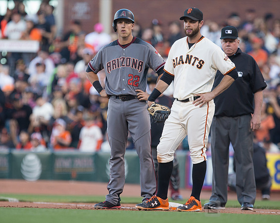 MLB: Arizona Diamondbacks at San Francisco Giants