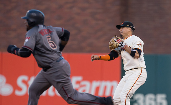 MLB: Arizona Diamondbacks at San Francisco Giants