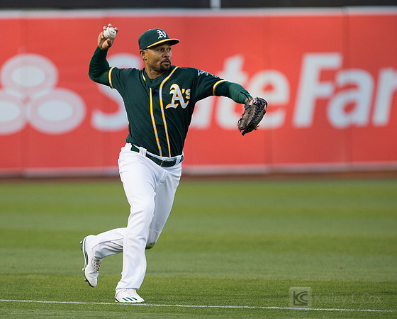 MLB: San Francisco Giants at Oakland Athletics