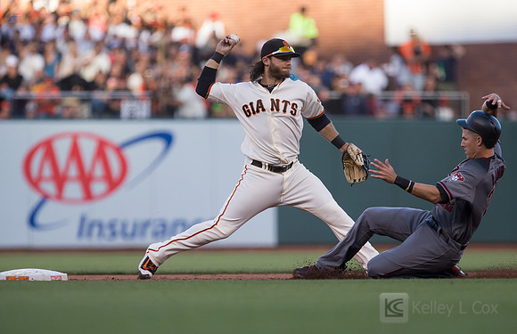 MLB: Arizona Diamondbacks at San Francisco Giants