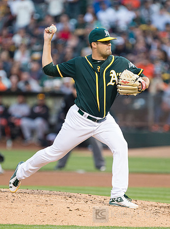 MLB: San Francisco Giants at Oakland Athletics