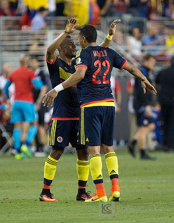 Soccer: 2016 Copa America Centenario-Colombia at USA