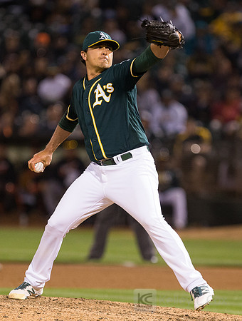 MLB: San Francisco Giants at Oakland Athletics