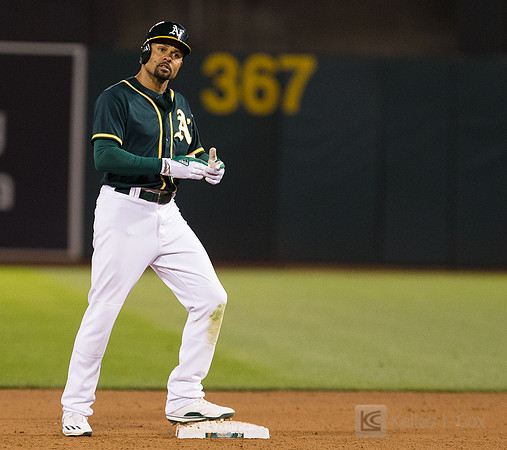 MLB: San Francisco Giants at Oakland Athletics