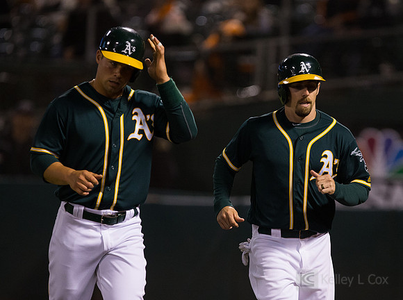 MLB: San Francisco Giants at Oakland Athletics