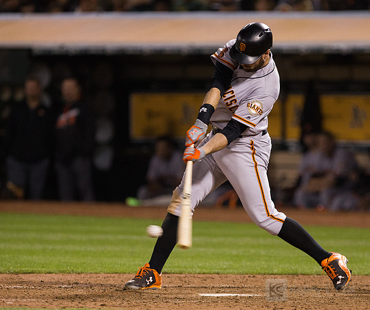 MLB: San Francisco Giants at Oakland Athletics